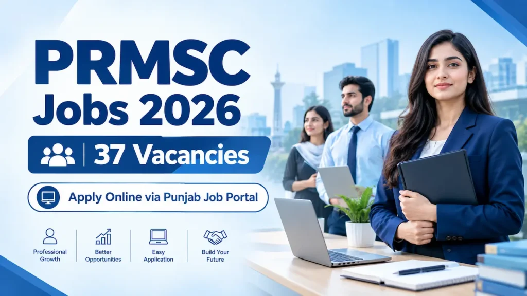 PRMSC Jobs 2026 Punjab Rural Municipal Services Company Vacancies Banner